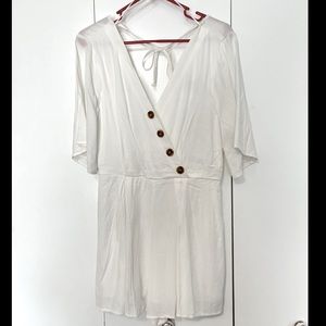White Woman’s Romper